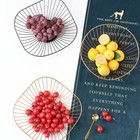 Hot Sale Fruit Basket Fruit Tray Bowl 11 Inch Easy To Clean Iron Solid