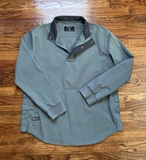 BYLT Elite Fairway Pullover Jacket Green Mens XL Drop Cut Golf Magnetic Seam