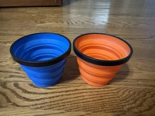 2 Ultralight Collapsible Sea To Summit Cup 12oz BPA Free Silicone 1.9oz Lot