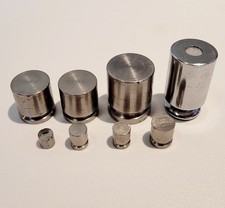 8 STAINLESS STEEL CALIBRATION WEIGHTS FOR DIGITAL OR BALANCE SCALES