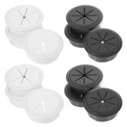 20 Pcs Gewindeloch-Dichtungsdeckel Kleine Runde Kabeltülle Ersatz-Kabeltülle