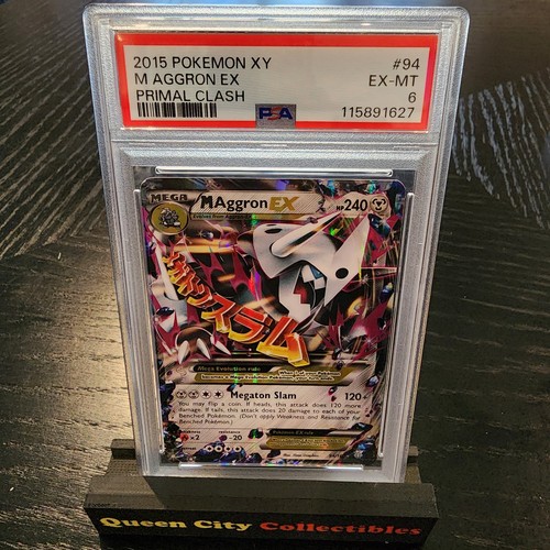 M Aggron-EX graded PSA 6 for sale on eBay