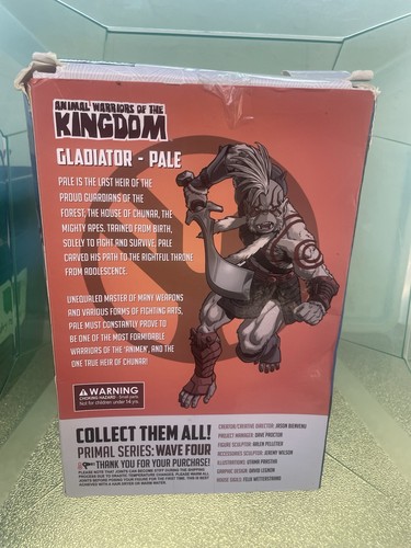 animals warriors of the kingdom Figur GLADIATOR Pale - Bild 5 von 10