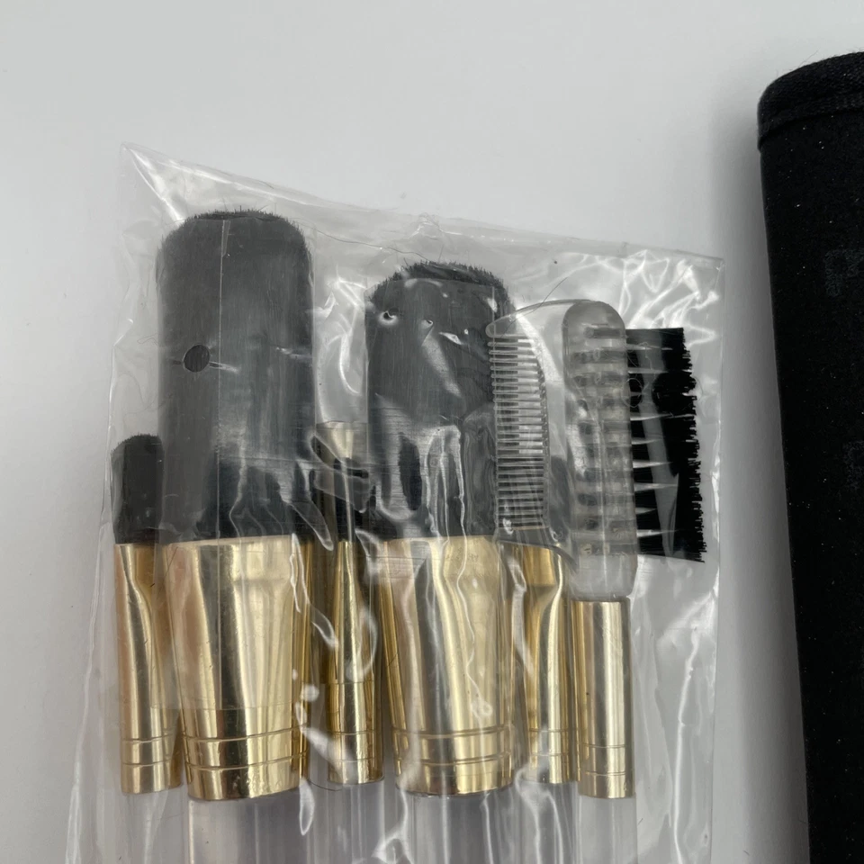 Mary Kay Essential Brush Collection Nuevo Con Estuche - Juego de 6 Cepillos Tamaño Completo Foto 3 de 4