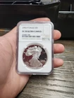 1993-P $1 PROOF AMERICAN SILVER EAGLE, 1 OZ .999 NGC PF-70 ULTRA CAMEO!