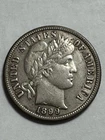 1899-s Barber Dime, Better date, Nice Details, Dark Reverse, Free Shipping