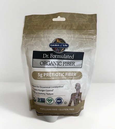 Organic Fiber Unflavored 192g | Garden of Life Dr. Formulated - Picture 1 of 2