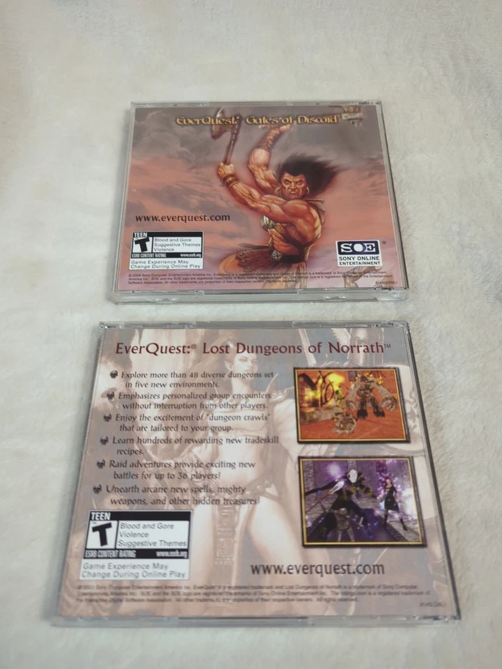 Set 2 PC CD Everquest - Image 4 of 4