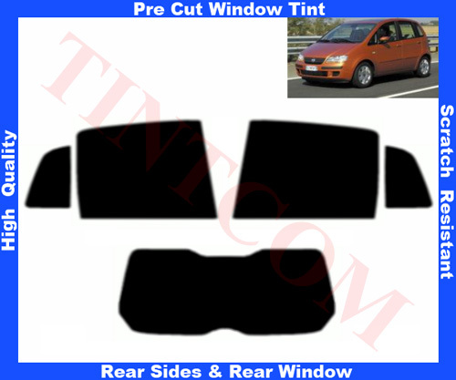 Pellicola Oscurante Vetri Auto Pre-Tagliata Fiat Idea 5P 2003-2007 da5% a50% - Imagen 1 de 1