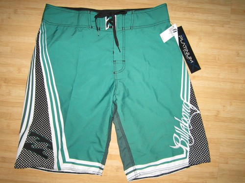 NEU BILLABONG SURF BOARDSHORTS SHORTS HERREN 32 Grün Platin Stretch