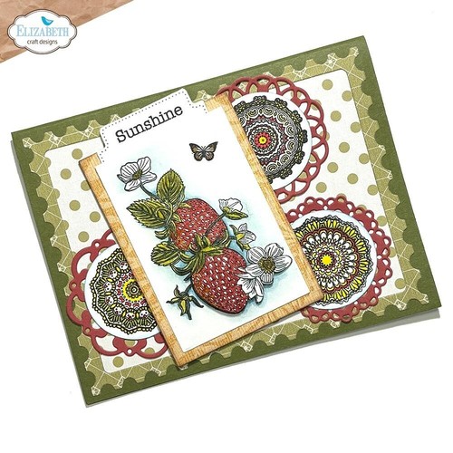 Elizabeth Craft Designs Clear Stamp & Die Set Small Doilies and Tabs - Bild 6 von 7
