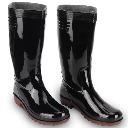 Worker Gummi Wellies Regen Wasserdicht Garten Wellington Stiefel Schuhe - Bild 10 von 55