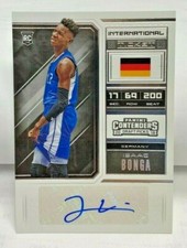Isaac Bonga 2018-19 Panini Contenders Draft Picks RC Autograph Auto SP #130