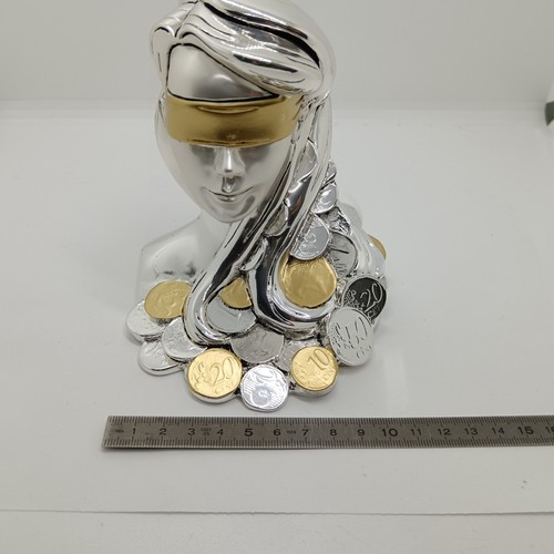 SCULTURA IN ARGENTO 925 DEA BENDATA ACCA ARGENTERIE AR 449 DB (0190) - Foto 10 di 11