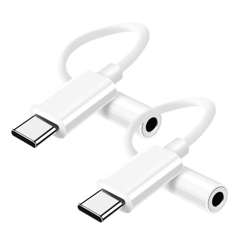 2x USB-C Type C Adapter Port to 3.5mm Aux Jack Ear/Headphone for Samsung S23 S21 - Bild 32 von 37