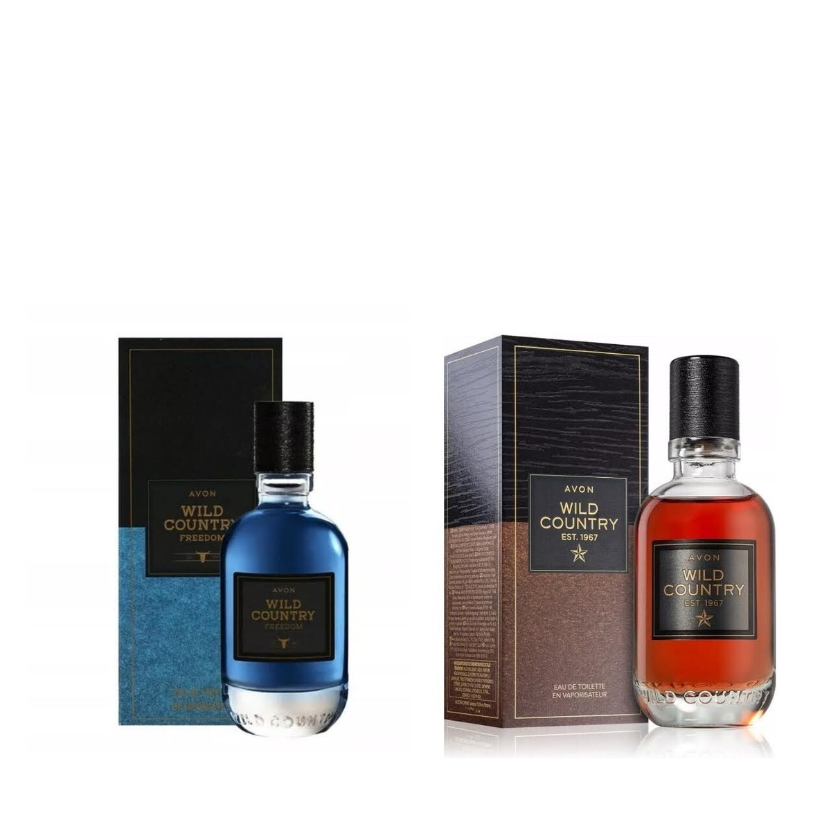 Fragrance Wild Country Perfume AVON Set Wild Country Freedom 75ml+