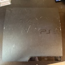 Sony PlayStation 3 PS3 Slim 320GB CECH-3001B Console Only Tested 