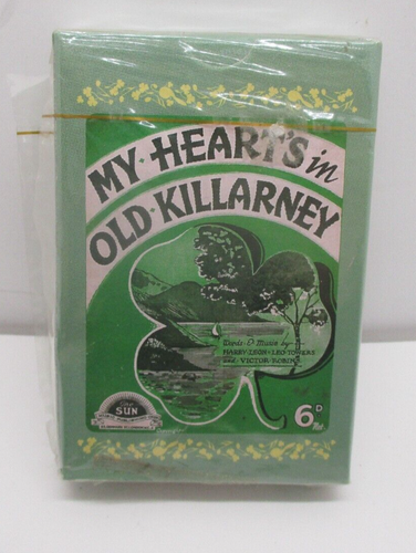Carte da gioco ricordo My Heart s in Old Killarney dall'Irlanda