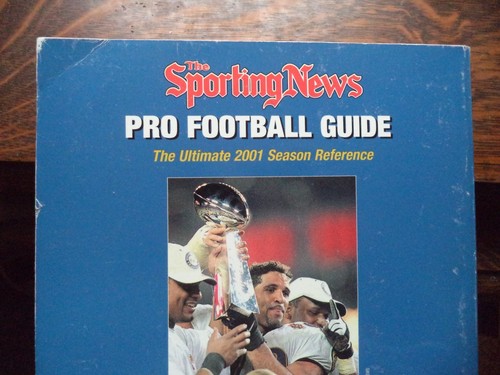 2001 SPORTING NEWS PRO FOOTBALL GUIDE MARSHALL FAULK ST. LOUIS RAMS - Picture 8 of 10