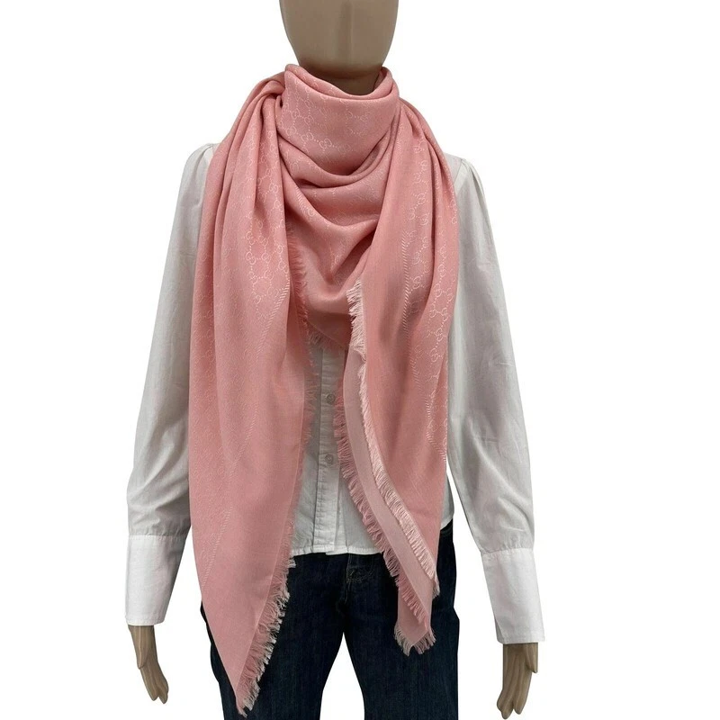 Écharpe/foulard Gucci neuf LuxuryOriginal neuf laine 140 x 140 cm neuf modèle   406236