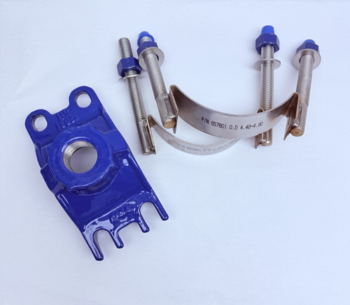 317-00048009-000 SMITH BLAIR 317 Service Saddle Double/SS 4.40-4.80 x 1" CC Tap - Picture 1 of 6