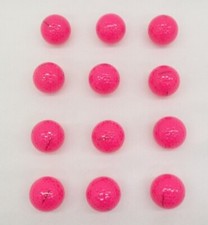 Nitro White Out Pink Golf Balls Lot of 12  TF