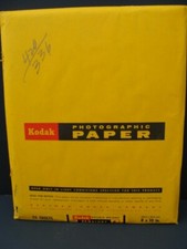 Sealed Frozen KODAK Panalure E Photographic Paper Double Weight 8x10 Exp '69 NIP