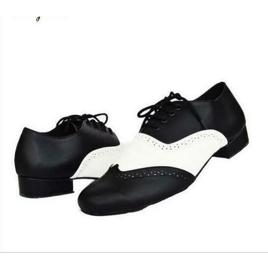 Herren Schuhe Tanzschuhe Latin Klein Absatz Freiheit Schnurer Gr 39 50 Modern Ebay