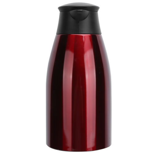 HG (Red)2L Insulation Pot Stainless Steel Vacuum Thermal Kettle Jug For Home - Picture 5 of 18