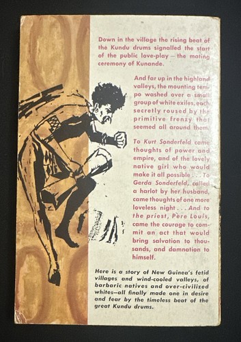 ‼️KUNDU Morris L. West Dell 1st Edition 1956 Oryg. VTG PB - Photo 8/9