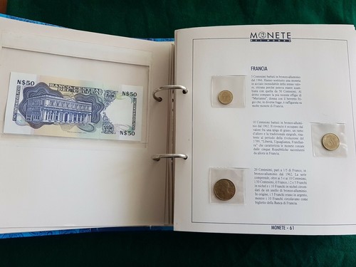 Monete dal mondo edizione fabbri Raccolta completa 4 volumi 1989 - Foto 12 di 12