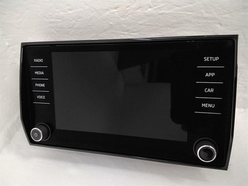 SKODA KAROQ AUDIO & SAT NAV DISPLAY SCREEN - 12158787   565 919 605 C - Picture 1 of 10