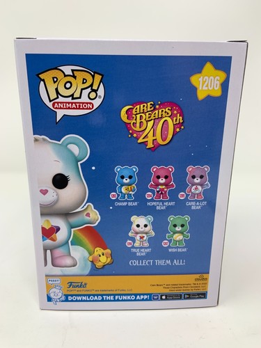 Funko Pop! Care Bear 40 aniversario - True Heart Bear común con protector - Imagen 3 de 6