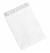 Tyvek Self-Seal Flat Envelopes, 7-1/2" x 10-1/2", End Opening, White, 100 Pack,