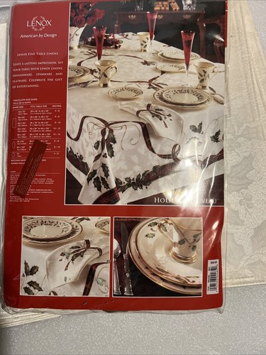Lenox Tischdecke 60 x 84 und 5 Servietten - Bild 6 von 9