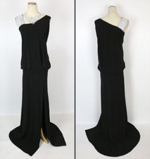 NEW $360 Black Jovani Long Gown Size 2 Prom Formal Evening Gown Dress Cruise