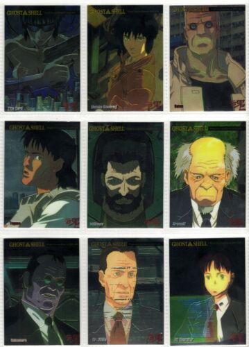 Juego de cartas Ghost in the Shell cromo | Shirow Masamune 1997 - Imagen 6 de 16