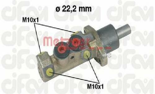 Original METZGER Master Brake Cylinder 202-228 For Citroën Fiat Peugeot