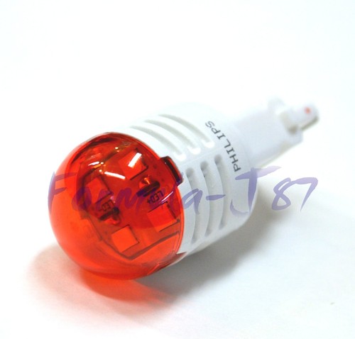 Philips Ultinon LED Light 3157 Red Two Bulbs Rear Turn Signal Lamp Upgrade Fit - Picture 7 of 12
