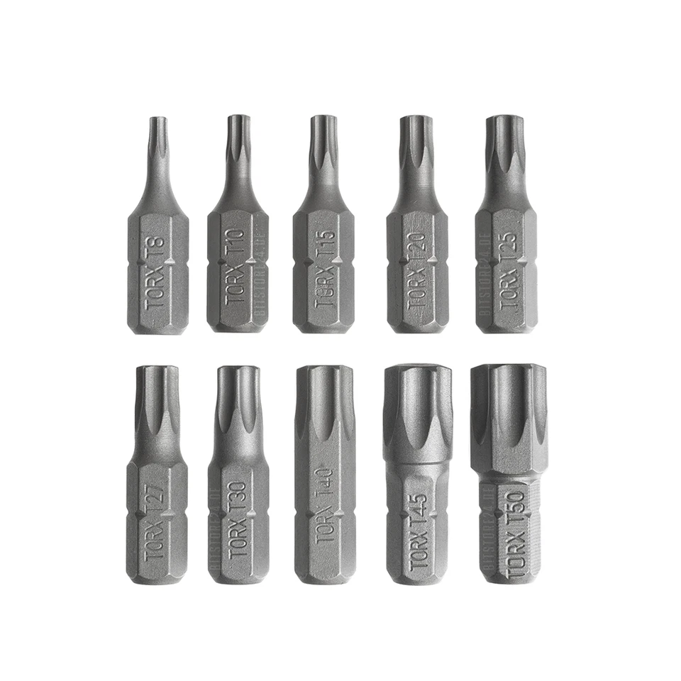 PROJAHN TX Bit für TORX® -Schrauben 1/4" 25mm Bits T8 T10 T15 T20 T25 T30 .. T50 - Bild 2 von 2