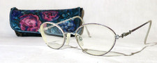 Oleg Cassini Model 182 Eyewear, Silver  Lavender eyeglass frame