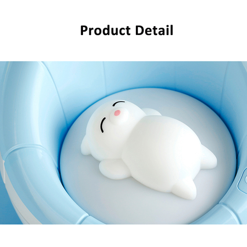Sofa Bear Mini Desktop Humidifier Night Light Ultrasonic Humidifier - Picture 9 of 15