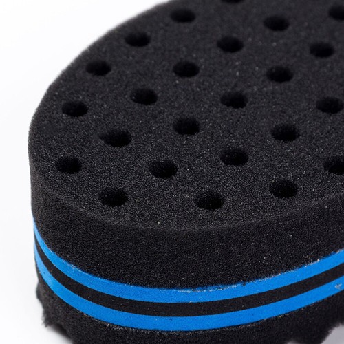 Wave Barber Hair Brush Sponge For Dreads Afro Locs Twist Curl Coil Magic Tool - Picture 9 of 13