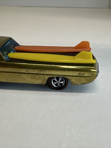 Vintage Hot Wheels Redline 1968   Gold Deora HK - Dark Int., - Picture 12 of 24