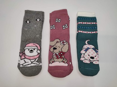 ANTIRUTSCH SOCKEN MÄDCHEN 3ER PACK - Bild 5 von 6