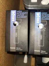 HIVE High Intensity Element Ceramic Nail Piece 18MM Direct Inject 