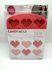 Wilton Heart Silicone Candy Mold Valentine Nerdy Nummies Rosanna Pansino RO NEW