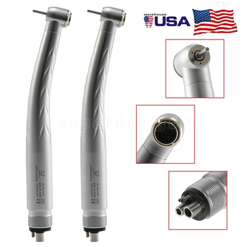 1-10Pcs Dental High Speed Handpiece Push Button 3-Way Spray 4Hole NSK Style - Picture 16 of 36