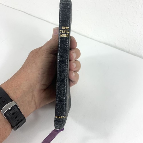 Kostbares Versprechen Neues Testament KJV Bibel John C. Winston 1913 mit 1944 Inschrift - Bild 5 von 12