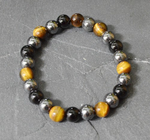 Edelstein Armband Kugel Natur Stein Bayern  Armbänder 8 mm Steinarmband 19 cm - Bild 39 von 112